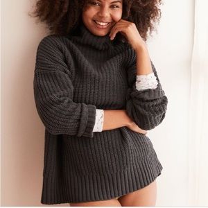 Aerie Chenille Turtleneck Sweater